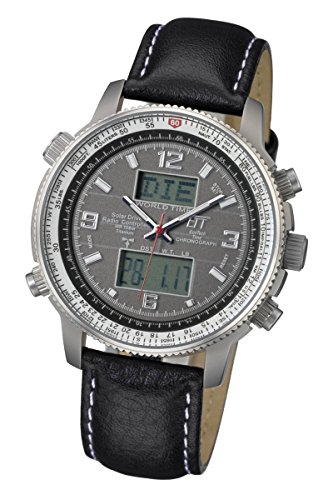 ett-solar-drive-funk-egt-11207-21l-herrenuhr-chronograph-leder image 7