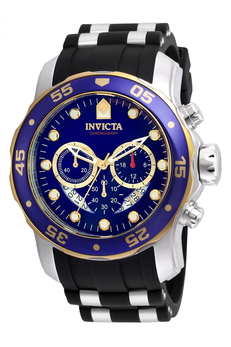 invicta-pro-diver-herrenuhr-edelstahl-48-mm-silber-blau-quarz image 1