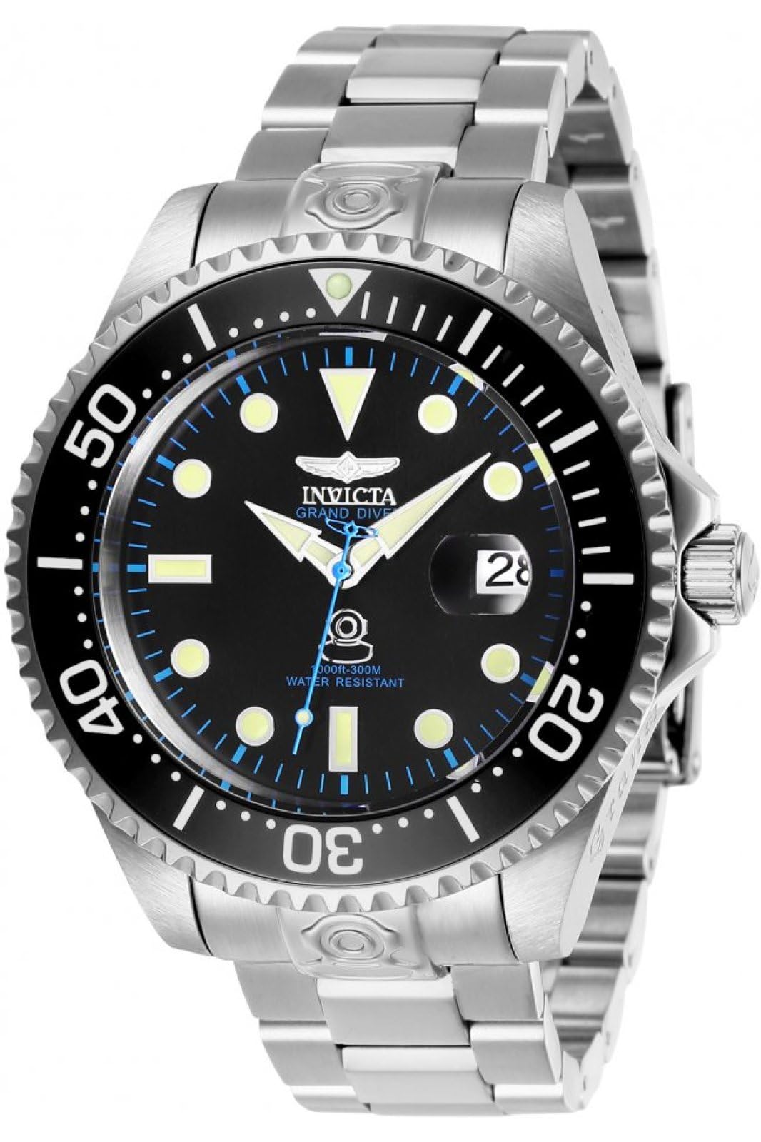 invicta-pro-diver-herrenuhr-automatik-blau-silber-47mm image 8