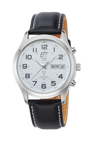ett-solar-drive-funk-egs-11436-12l-herrenuhr-leder-analog image 5