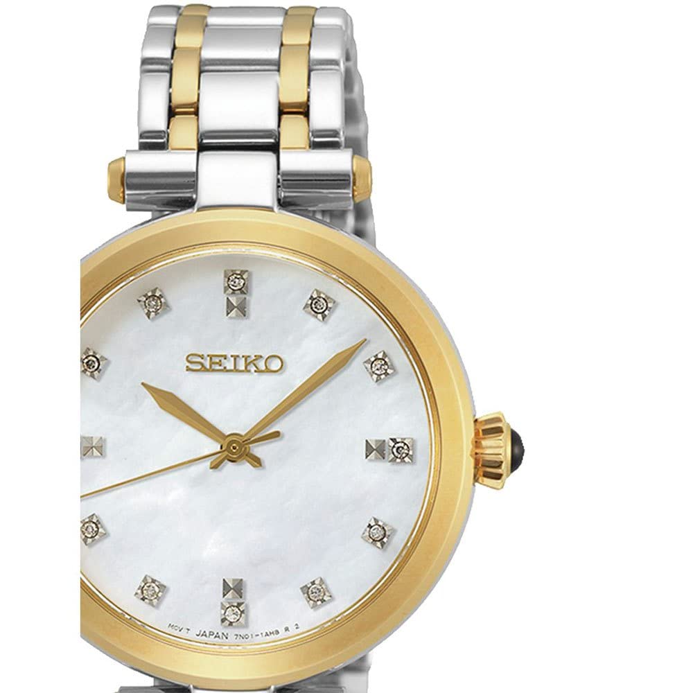 seiko-classic-srz532p1-damenuhr-edelstahl-quarz-silber image 2