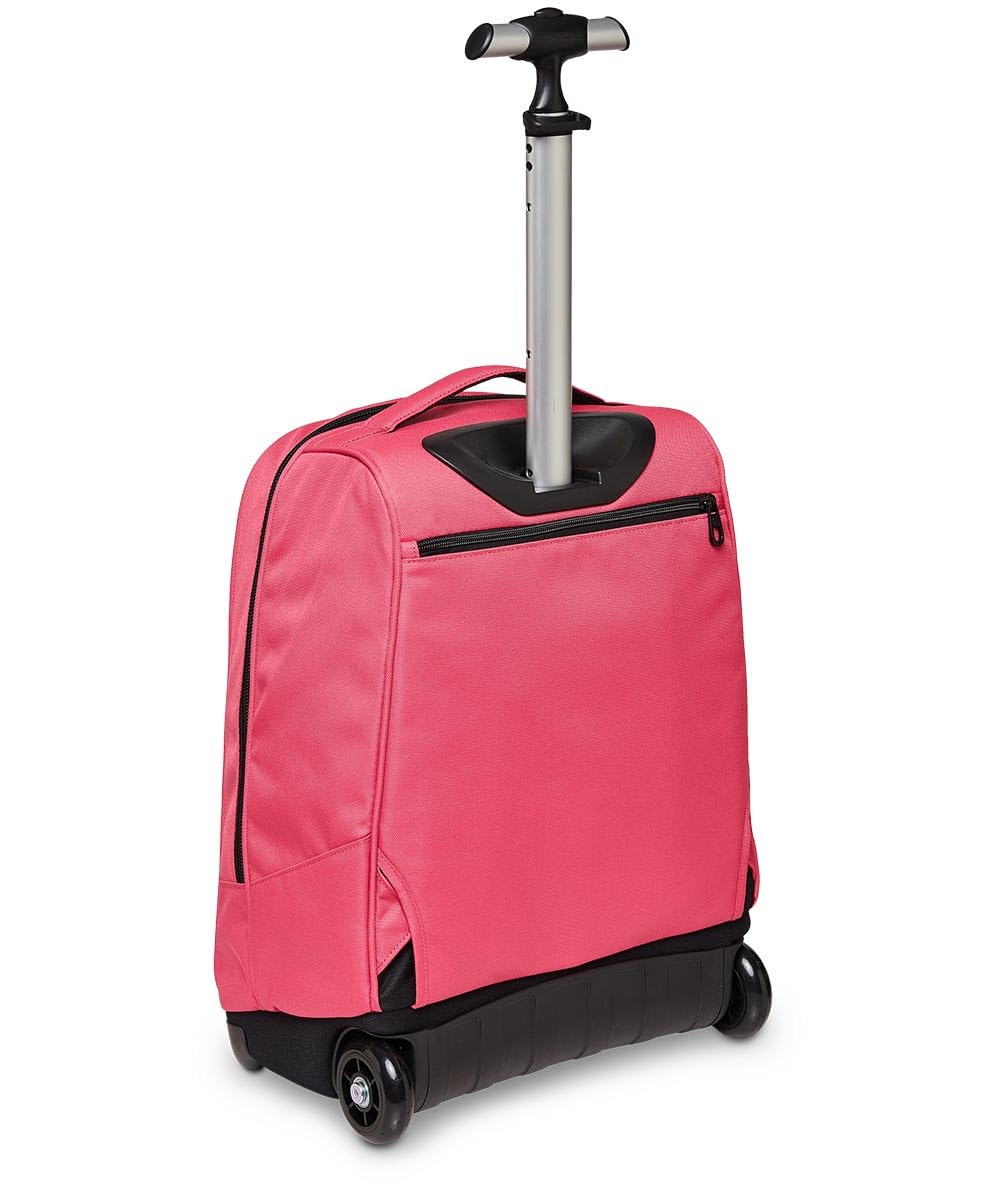 invicta-benin-solid-trolley-schulrucksack-rosa-2-in-1 image 5