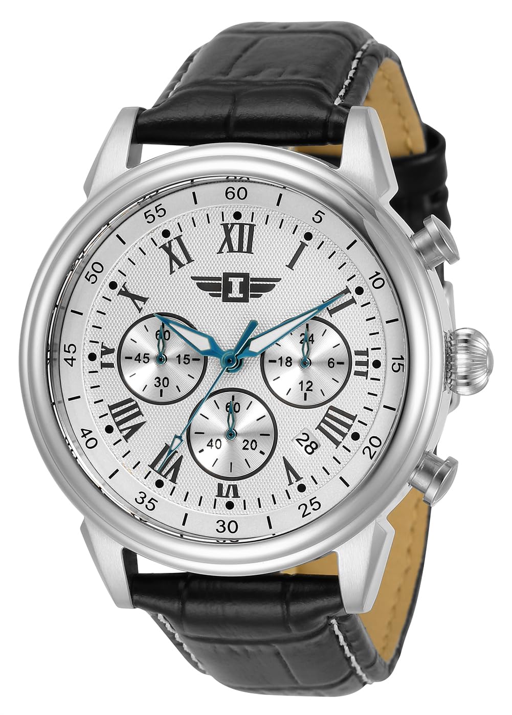 invicta-lupah-herrenuhr-44mm-silber-schwarz-edelstahl image 2
