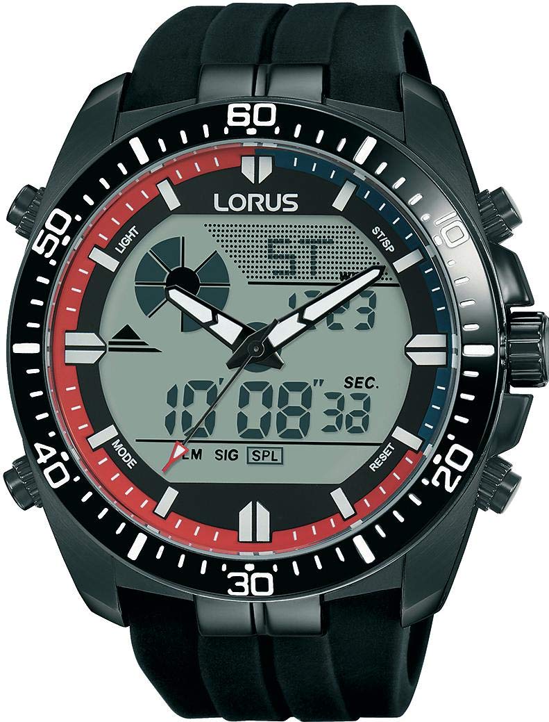 lorus-herrenuhren-r2b05ax9-herren-chronograph-silikon image 2