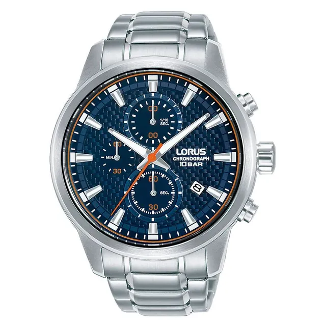 lorus-rm329hx9-herrenuhr-chronograph-blau-metall image 1