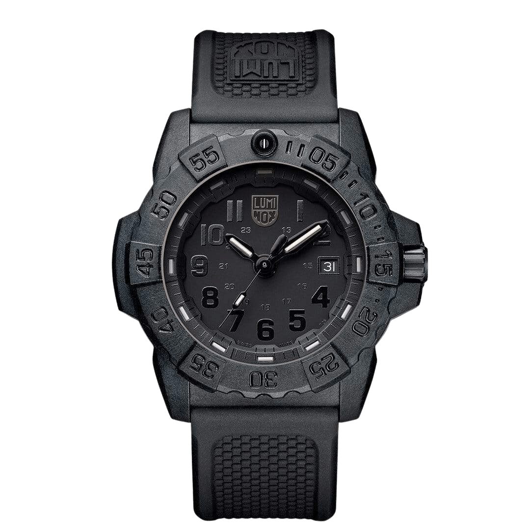 luminox-navy-seal-3501-herrenuhr-blackout-45-mm image 1