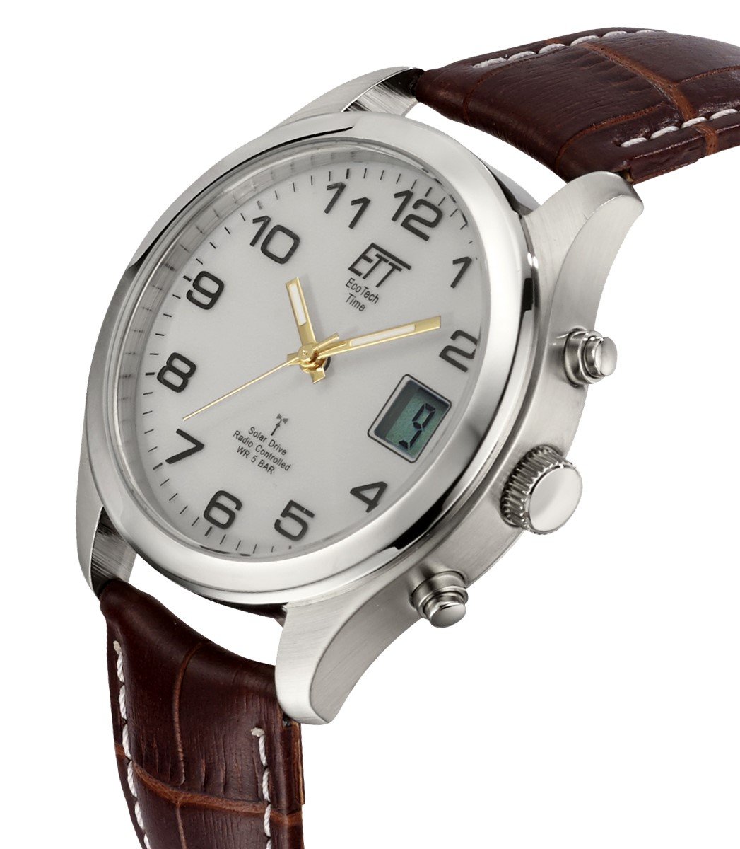 ett-solar-drive-funk-egs-11333-60l-herrenuhr-leder-solar image 2