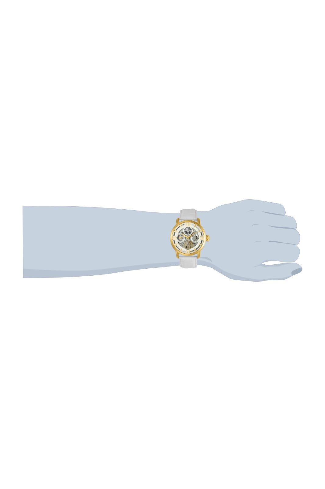 invicta-objet-d-art-automatikuhr-herren-47mm-gold-wei image 5