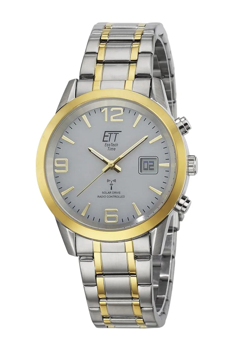 ett-solar-drive-funk-egs-11501-42m-herrenuhr-datum-edelstahl image 1