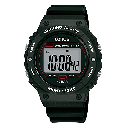 lorus-herrenuhren-digitaluhr-silikon-grau-sport-quarz image 5