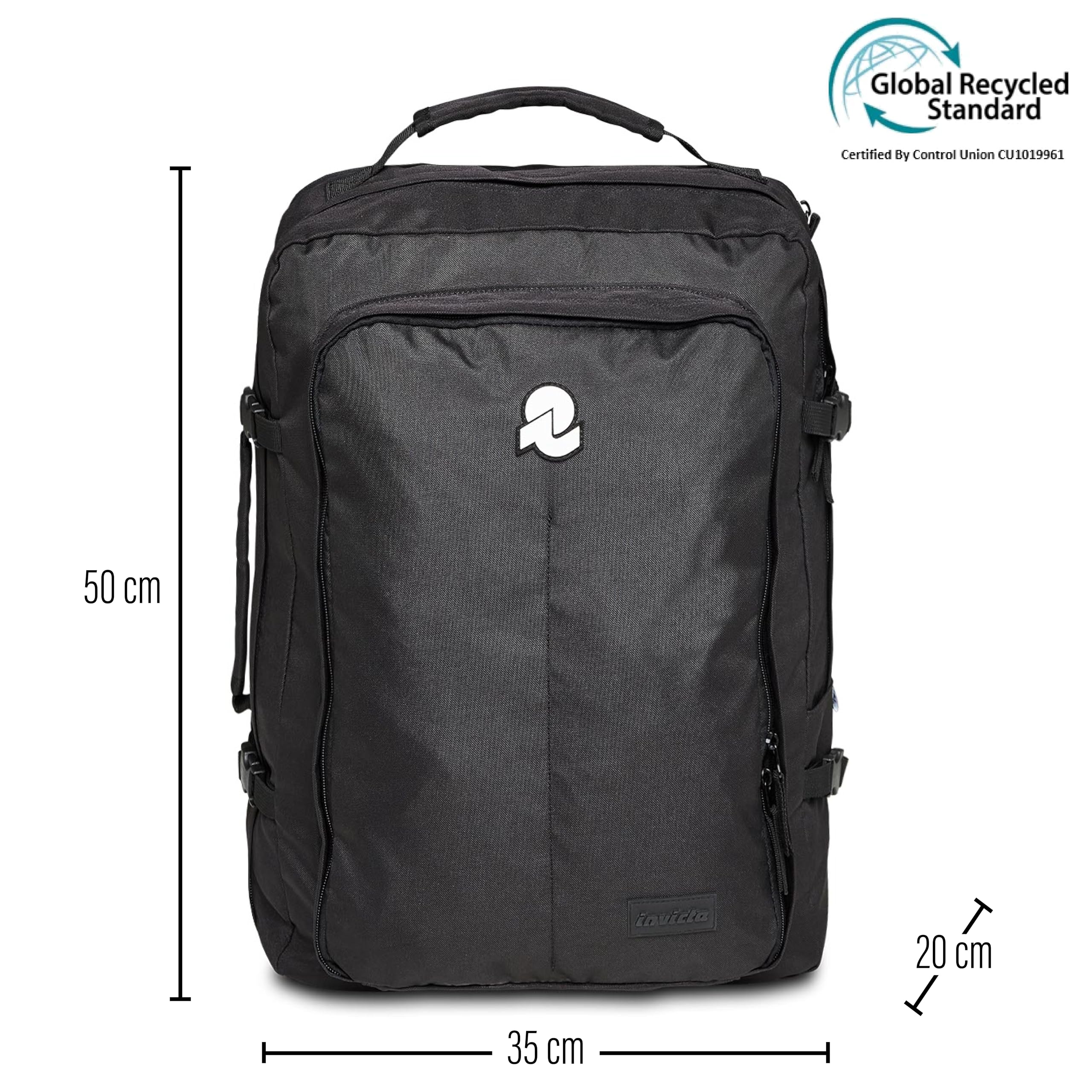invicta-freeway-rucksack-41l-schwarz-mit-laptopfach image 2