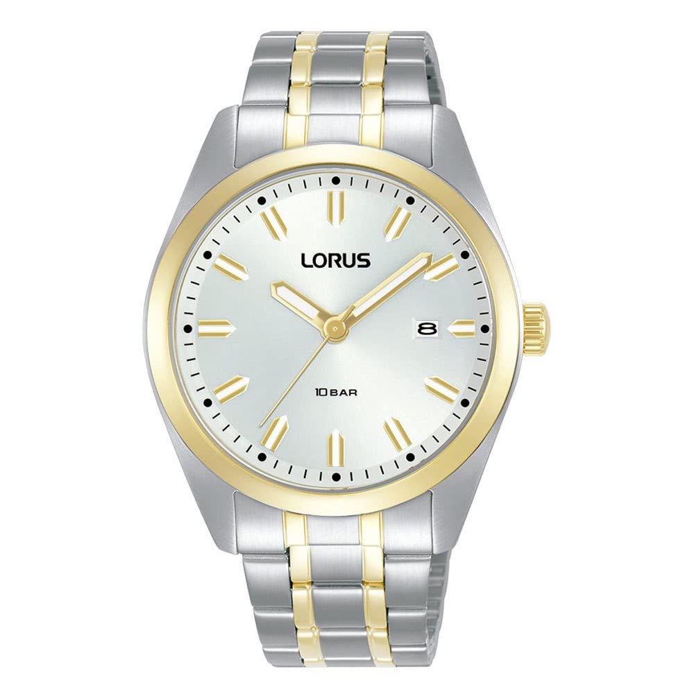 lorus-herrenuhren-analog-quarz-herrenuhr-gold-metall-quarz image 1