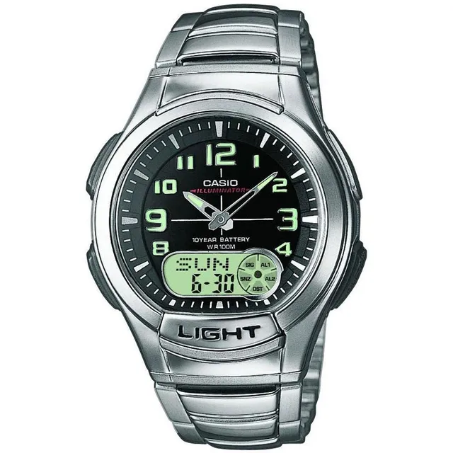 casio-collection-db-360d-herrenuhr-edelstahl image 1