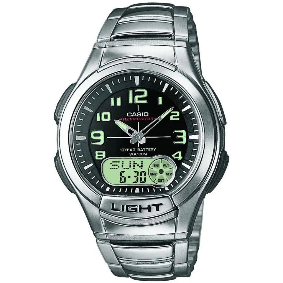 casio-collection-db-360d-herrenuhr-edelstahl image 1