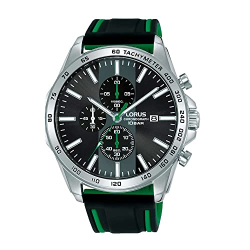lorus-sport-rm349gx9-herrenuhr-chronograph-silikon image 4