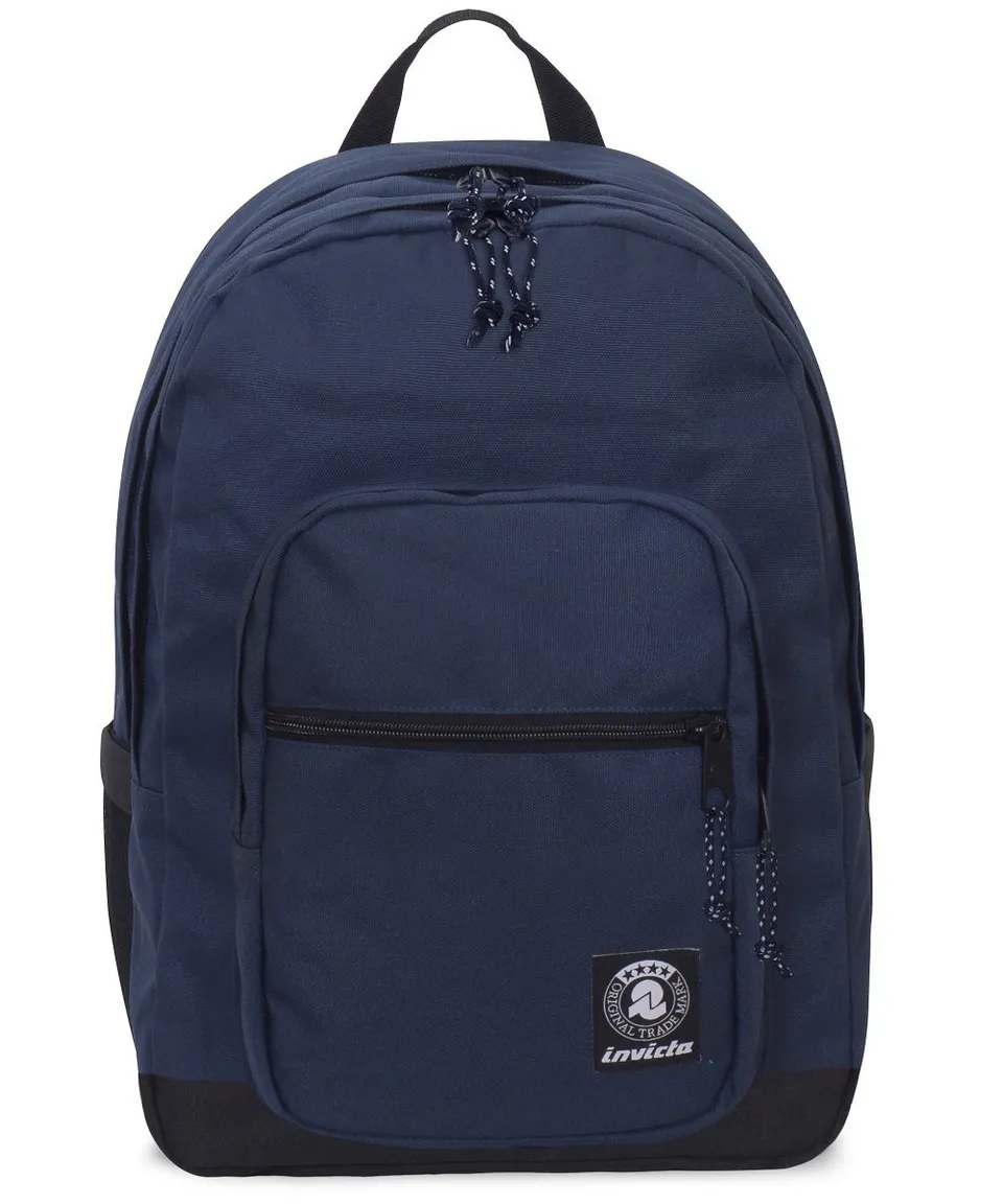 invicta-jelek-rucksack-blau-einfarbig-38l-doppelfach image 1