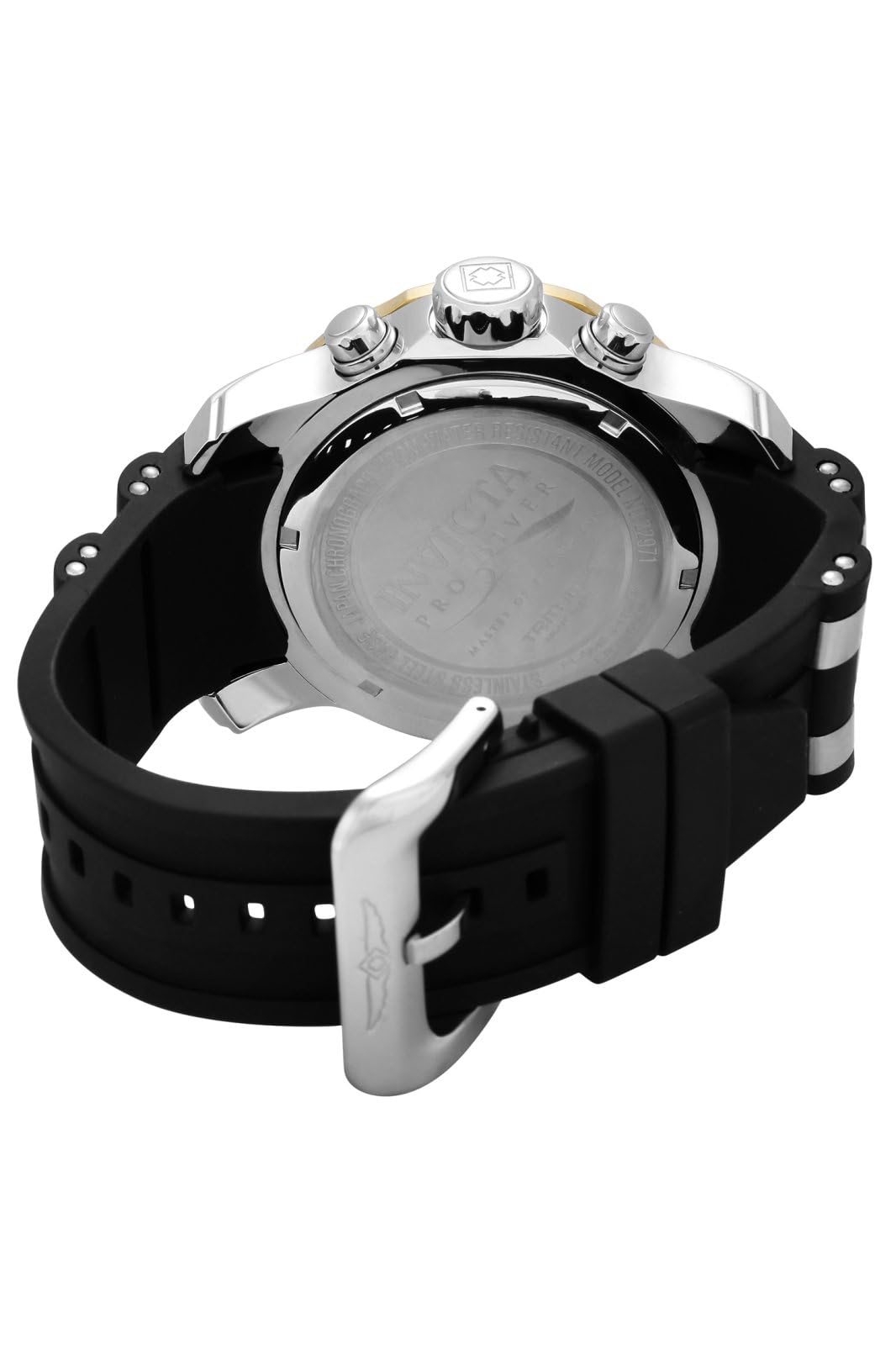 invicta-pro-diver-herrenuhr-edelstahl-48-mm-silber-blau-quarz image 4