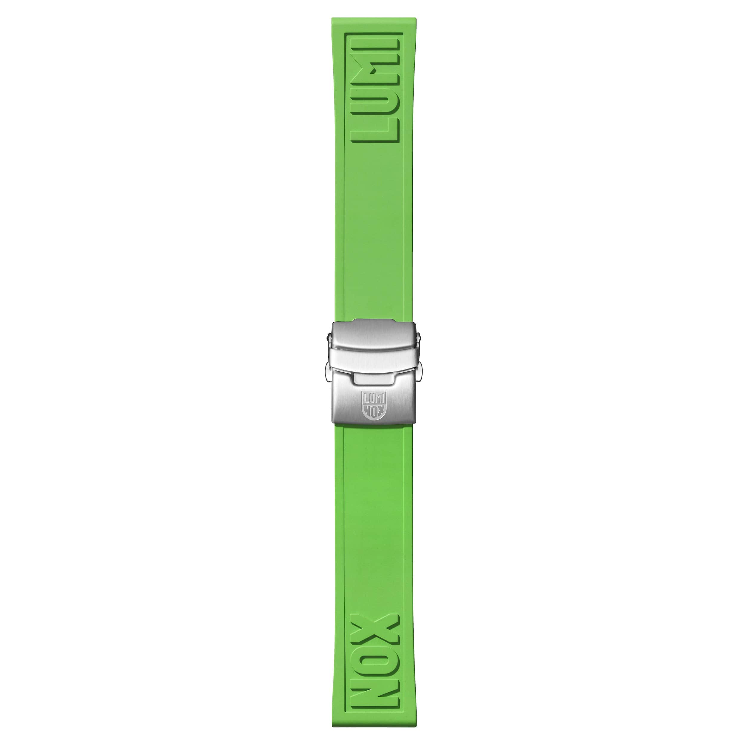 luminox-kautschukarmband-24-mm-limette-cut-to-fit image 1