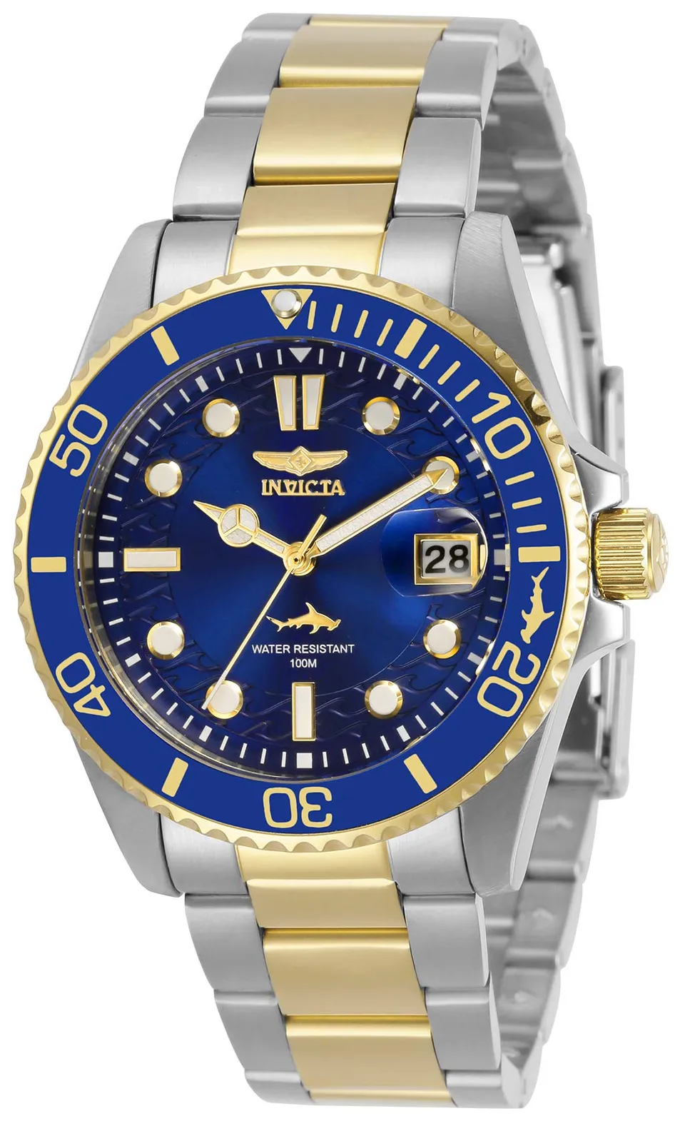invicta-pro-diver-38mm-quarzuhr-zwei-ton-blau image 1