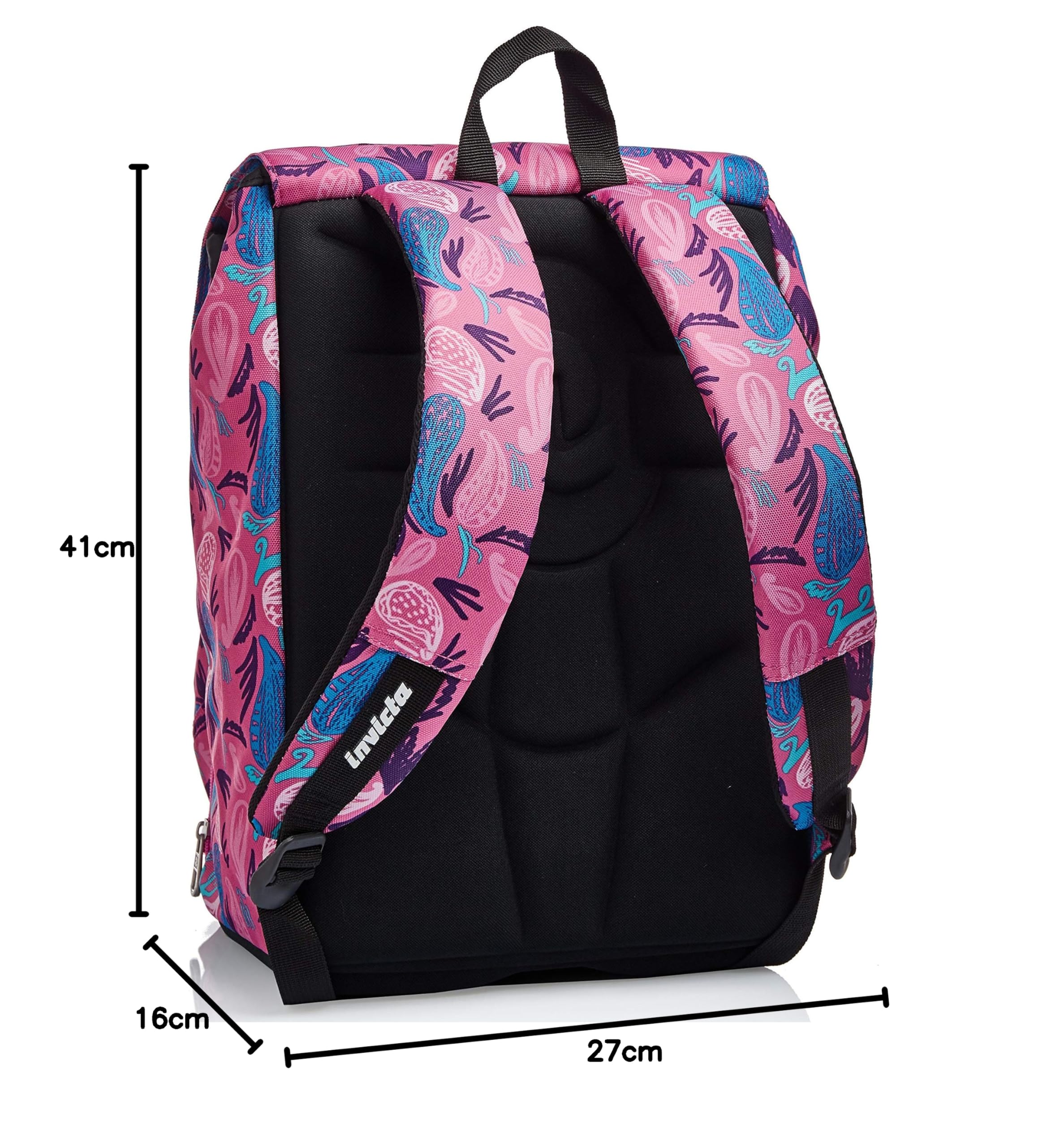 invicta-square-street-jungle-rucksack-schule-erweiterbar image 7