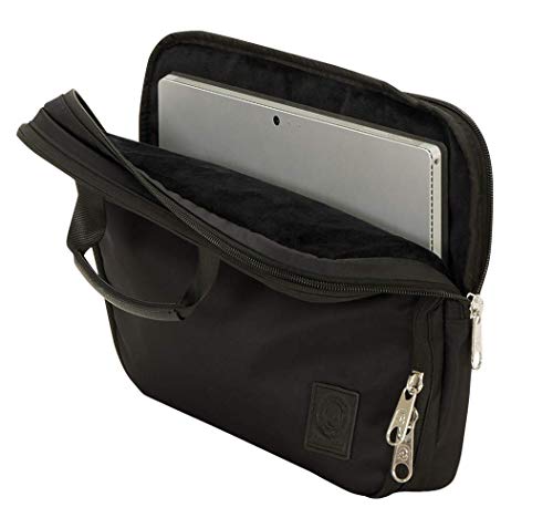 invicta-organized-office-bag-laptoptasche-schwarz-nylon image 8