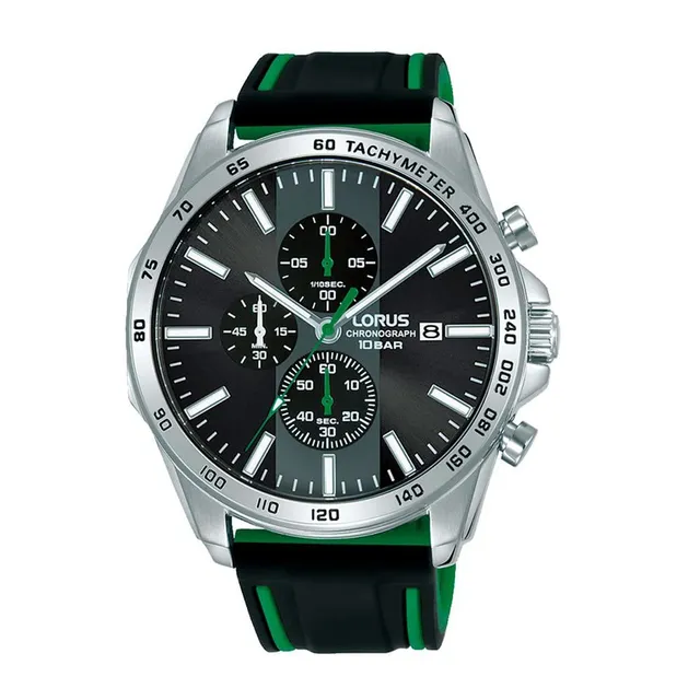 lorus-sport-rm349gx9-herrenuhr-chronograph-silikon image 1