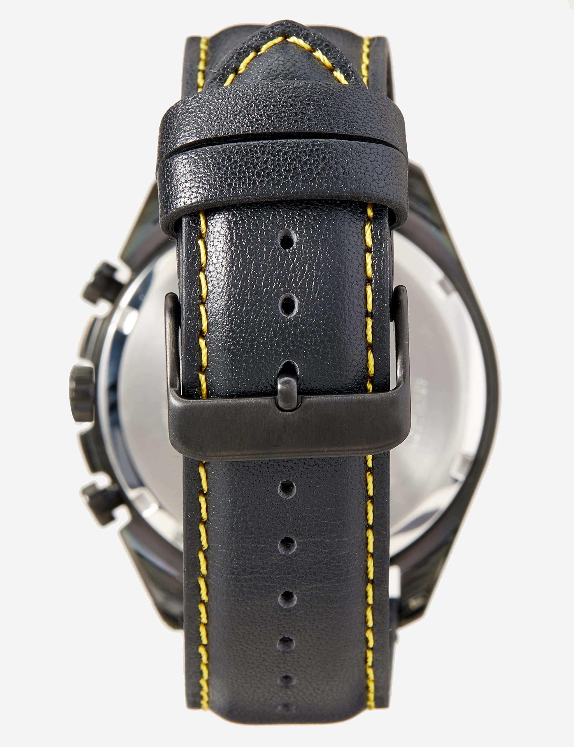 lorus-rm309hx9-chronograph-quarz-lederband-edelstahl image 4