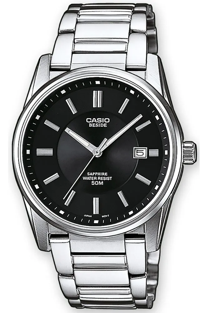 casio-collection-analog-uhr-herren-edelstahl-mit-datum image 1