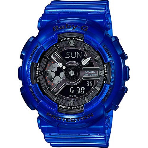 casio-baby-g-damenuhr-armbanduhr-schwarz-gold-digital image 4