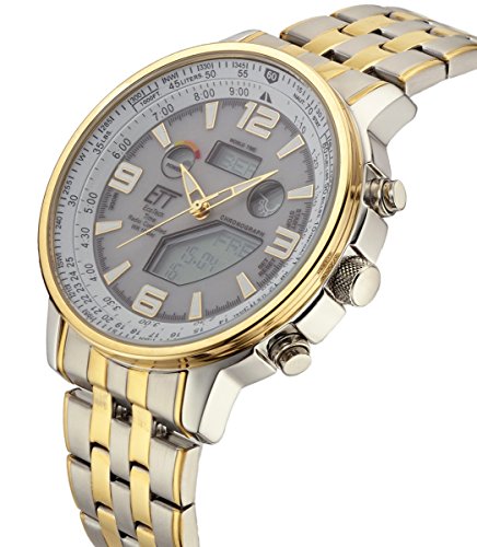 ett-solar-drive-funk-egs-11310-11m-herrenuhr-edelstahl-bicolor image 6