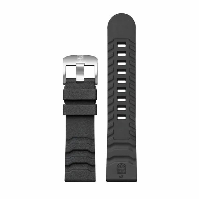 luminox-rubber-strap-uhrenarmband-24-mm-schwarz image 1