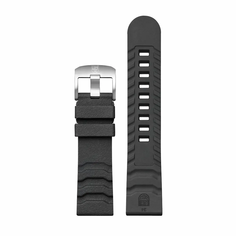 luminox-rubber-strap-uhrenarmband-24-mm-schwarz image 1