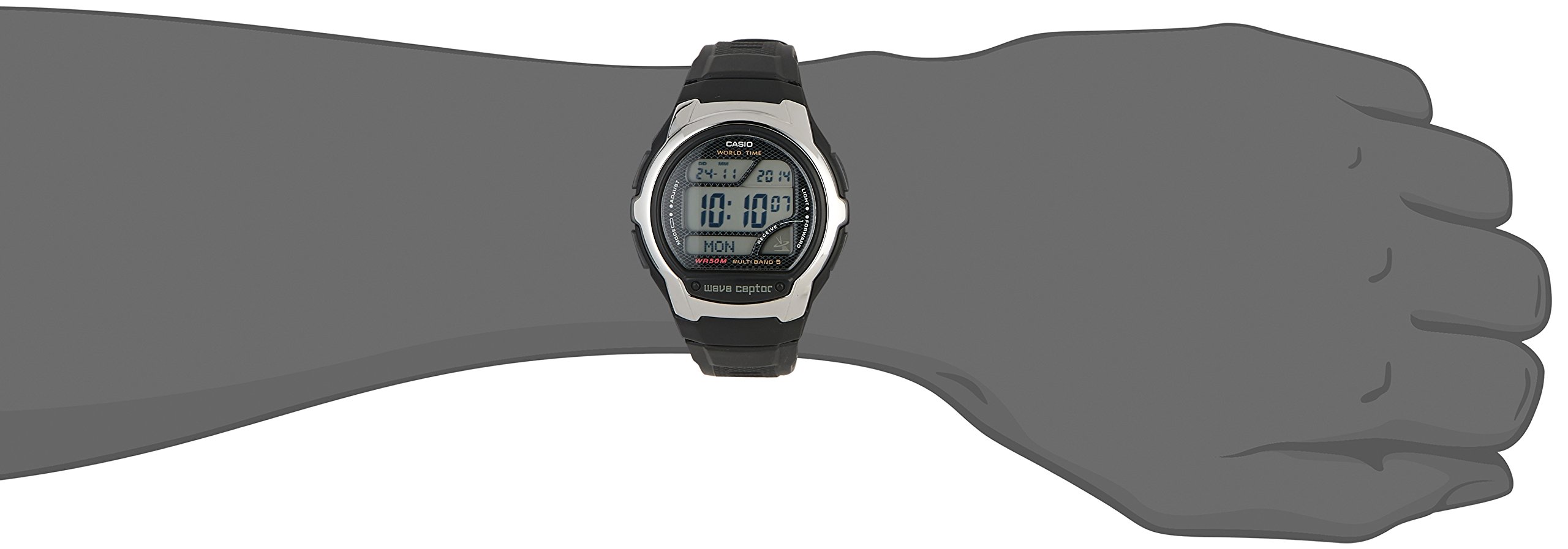 casio-wave-ceptor-wv-58e-1aveg-funkuhr-schwarz-resin-5-bar image 5
