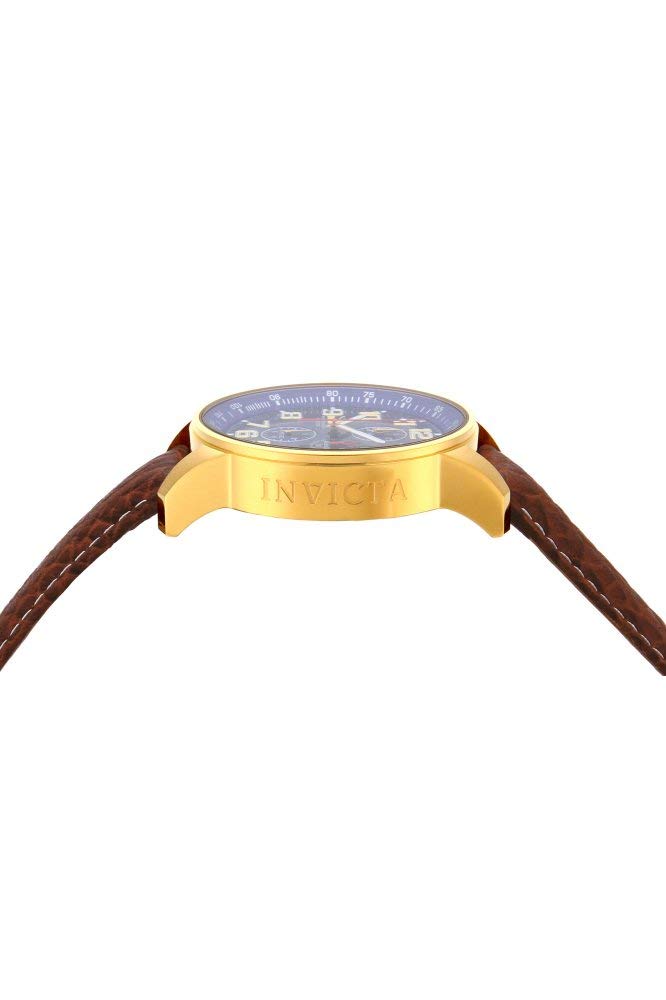 invicta-i-force-herrenuhr-46mm-gold-blau-edelstahl image 3