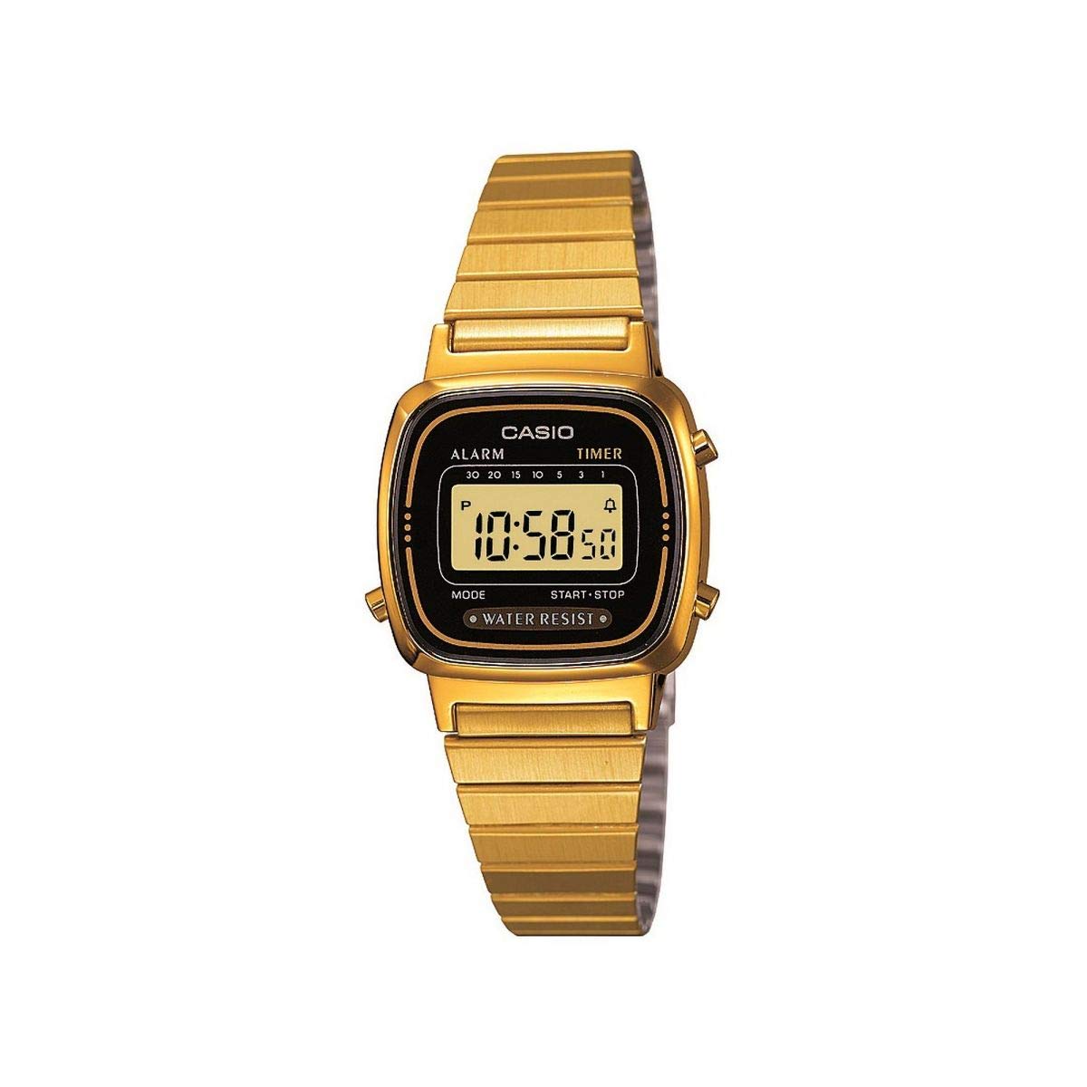 casio-collection-damen-retro-armbanduhr-digital-gold image 3