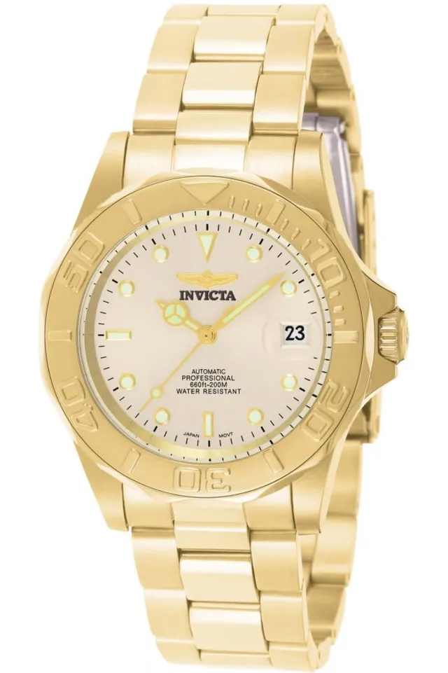 invicta-pro-diver-automatikuhr-40mm-gold-champagner image 1