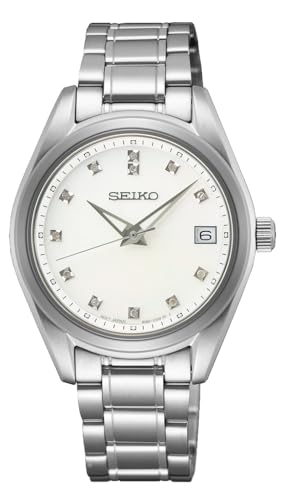seiko-classic-analog-quarz-uhr-silber-edelstahl image 5