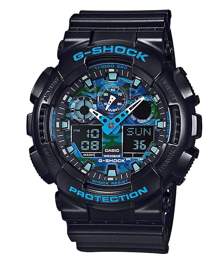 casio-g-shock-ga-100cb-1aer-armbanduhr-schwarz-analog-digital image 1