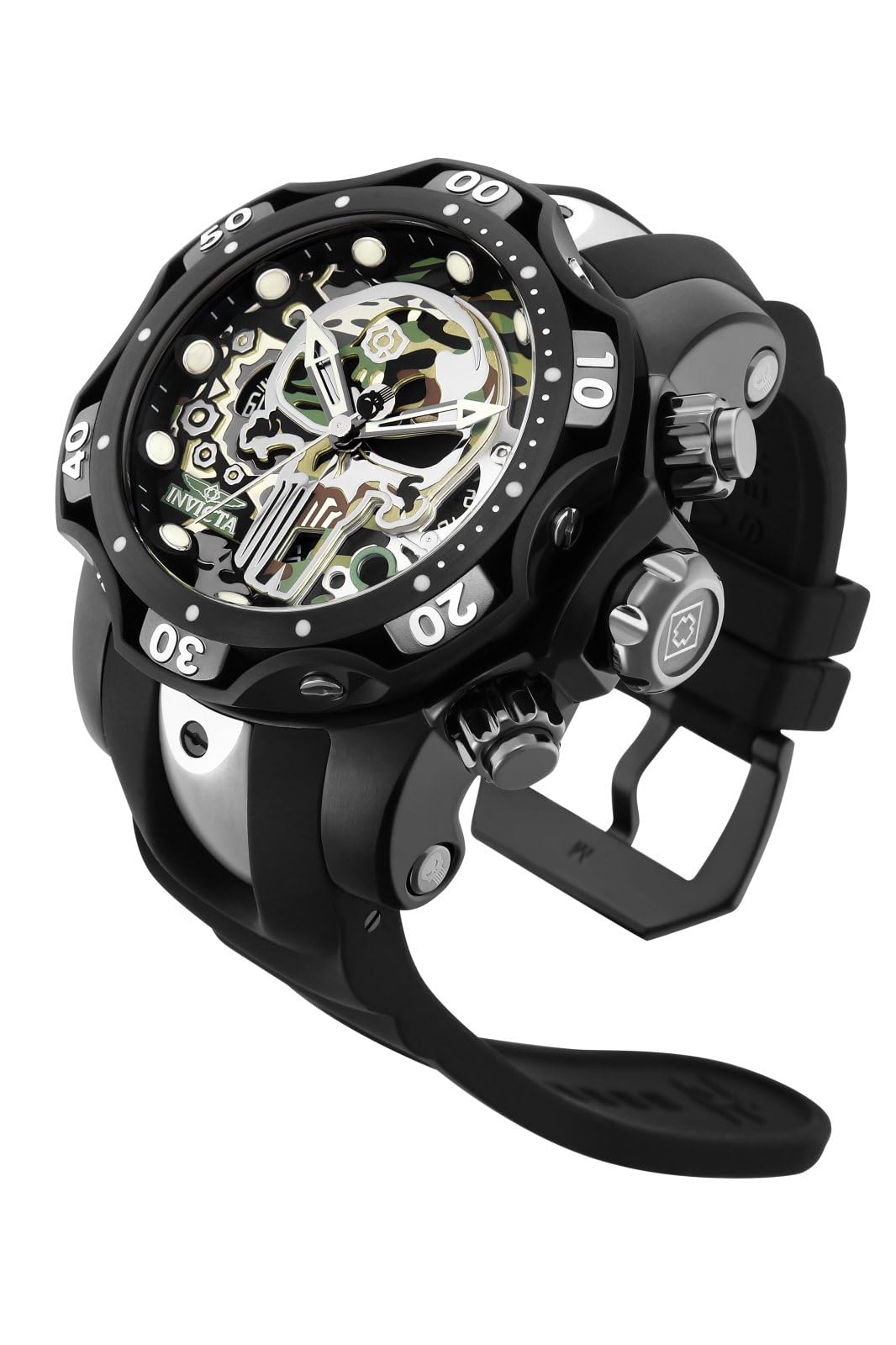 invicta-specialty-30630-herren-armbanduhr-schwarz-chronograph-quarz image 2