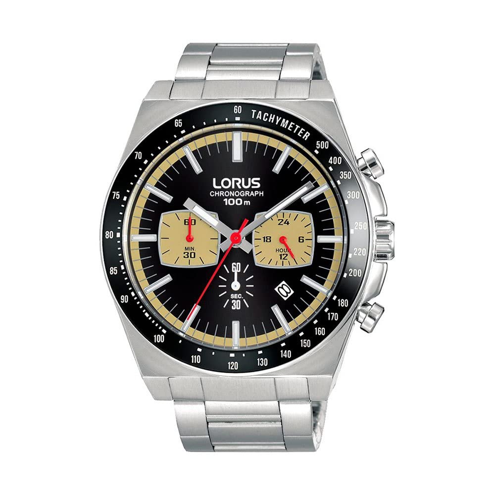 lorus-sport-rt351gx9-chronograph-herrenuhr-stahl image 1
