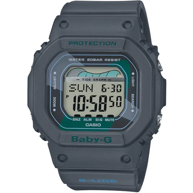 casio-digitaluhr-damen-resin-20-bar-illuminator-alarm image 1