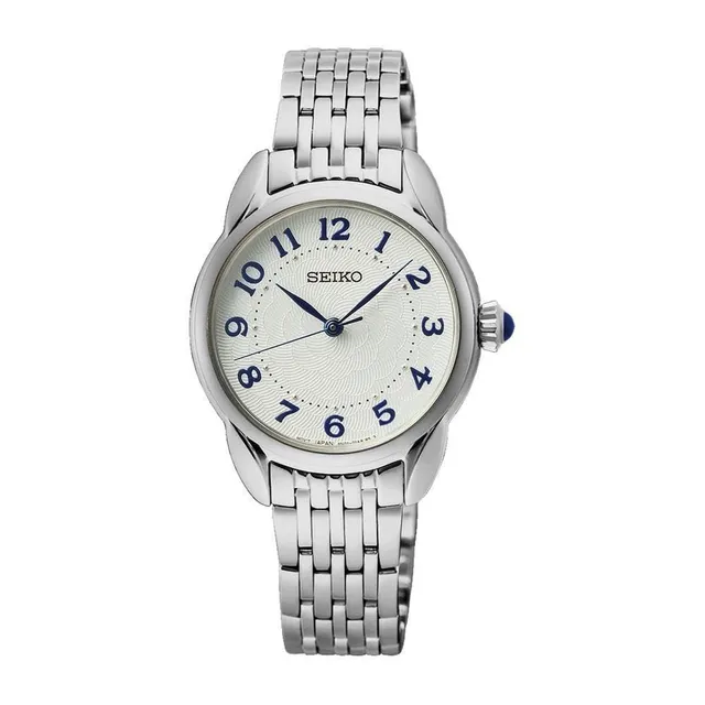 seiko-classic-analog-quarzuhr-silber-edelstahl-dress image 1