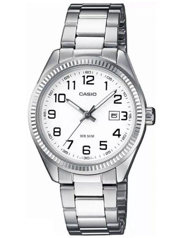 casio-damen-analog-quarz-armbanduhr-edelstahl-silber image 8