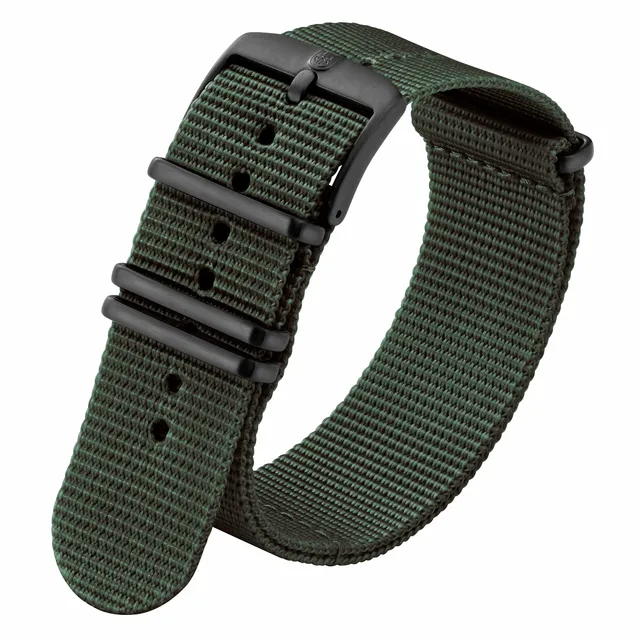 luminox-all-straps-webbing-uhrenarmband-23mm-gr-n-nylon image 1