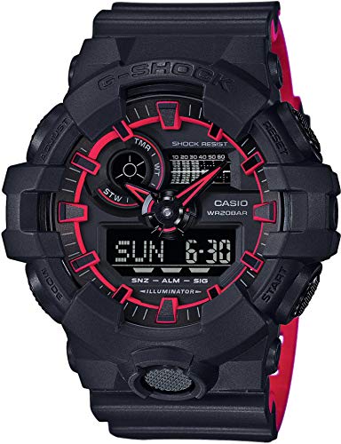 casio-g-shock-ga-700se-herren-sportuhr-resin-20-bar-schwarz image 2