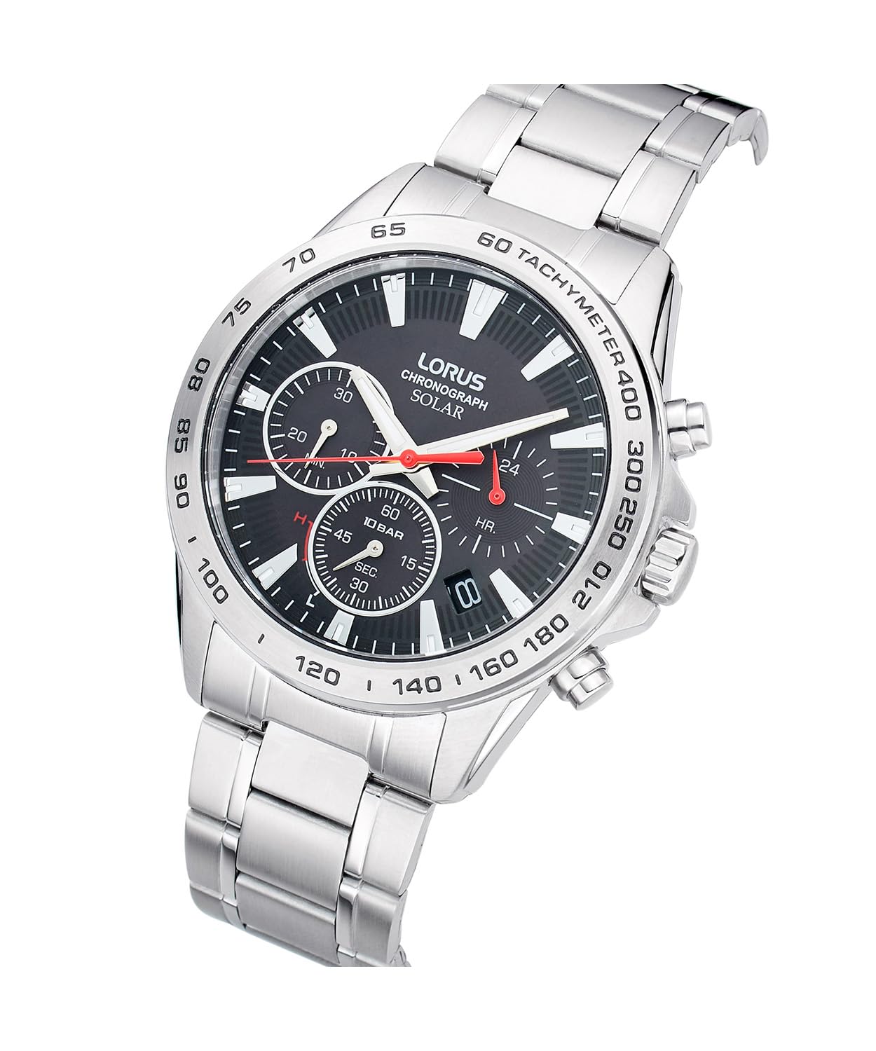 lorus-herrenuhren-herrenuhr-silber-edelstahl-analog-quarz image 2