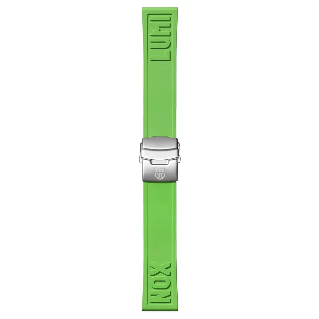 luminox-kautschukarmband-24-mm-limette-cut-to-fit image 1
