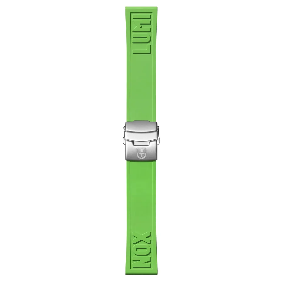 luminox-kautschukarmband-24-mm-limette-cut-to-fit image 1
