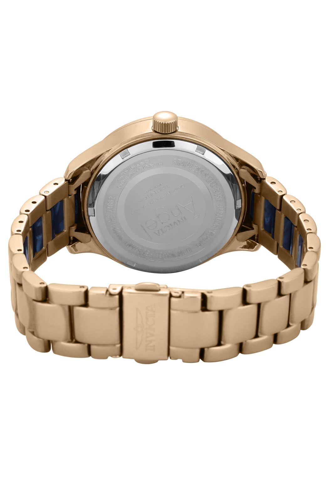 invicta-angel-damenuhr-40mm-ros-gold-blau-edelstahl image 3