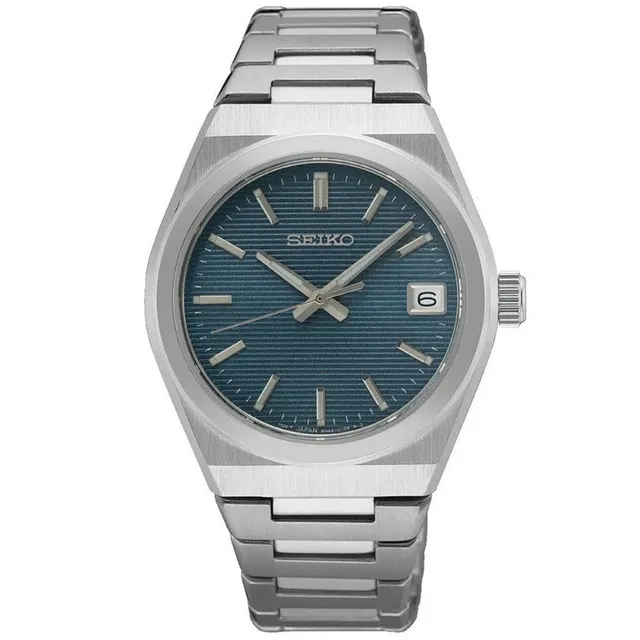seiko-classic-quarz-herrenuhr-silber-edelstahl-analog image 1